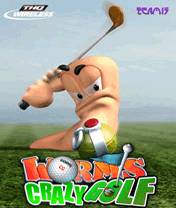 Worms Crazy Golf (128x160)